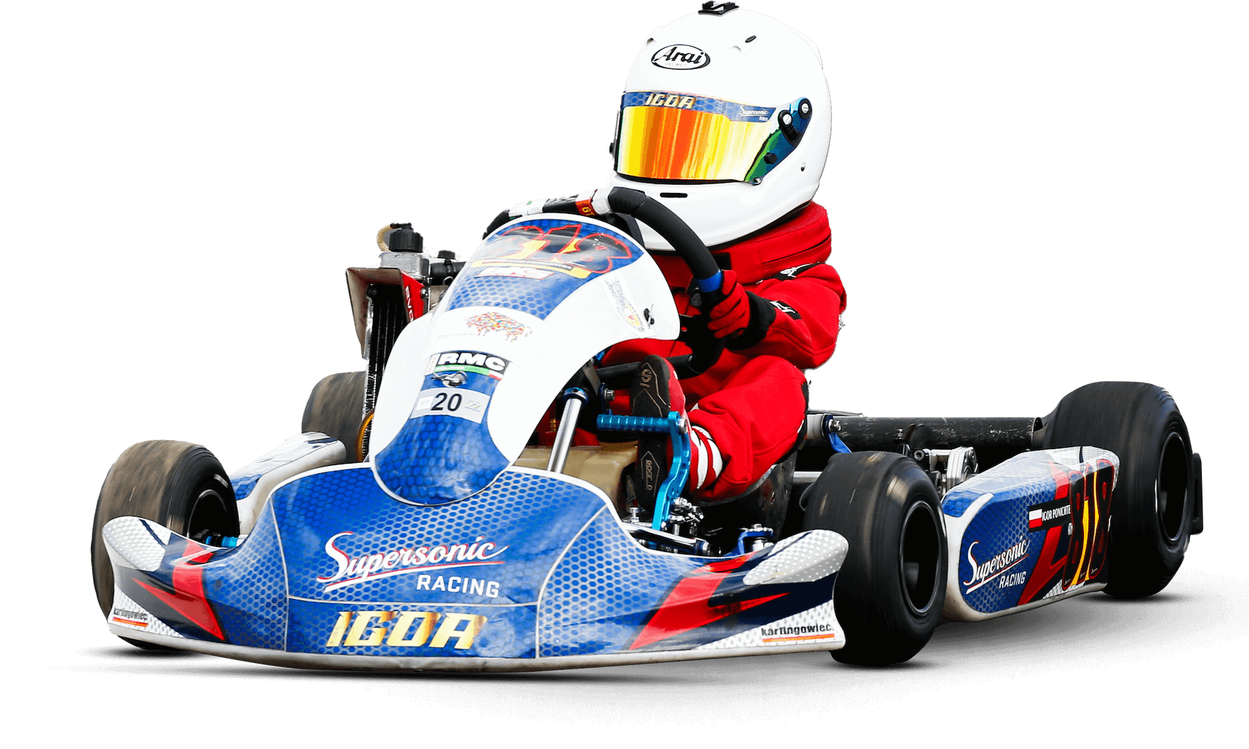 Igor Ponichtera na gokarcie