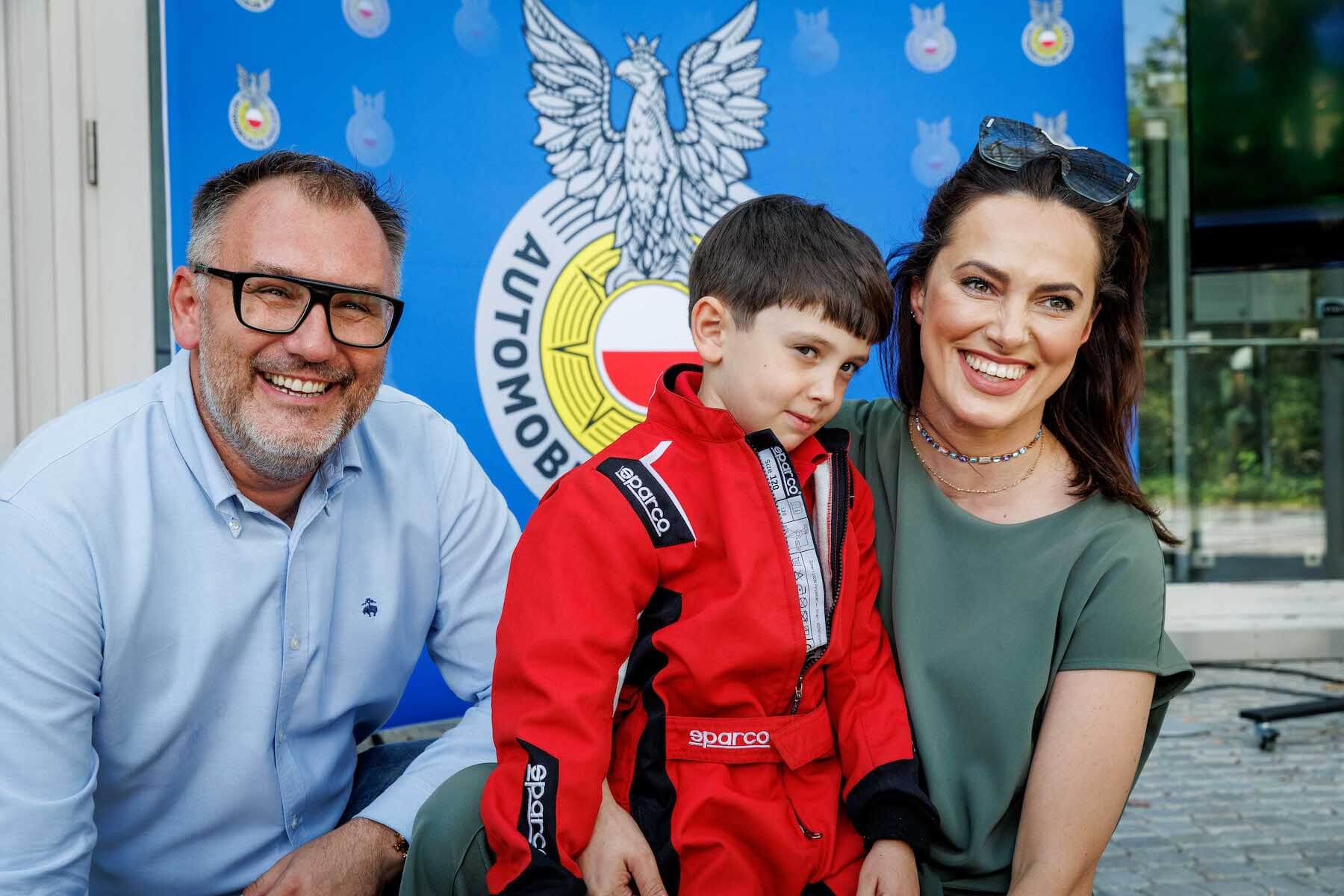 Igor Ponichtera z Rodzicami